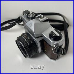 Vintage Pentax Asahi K1000 SE Camera 35mm with Pentax 11.7 Lens Working