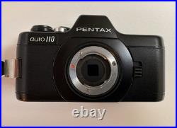 Vintage Pentax Auto110 SLR Camera 18mm 24mm 50mm Lenses Flash & Winder AF130P Vintage Pentax Auto110 SLR Camera 18mm 24mm 50mm Lenses Flash & Winder AF130P