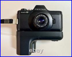 Vintage Pentax Auto110 SLR Camera 18mm 24mm 50mm Lenses Flash & Winder AF130P Vintage Pentax Auto110 SLR Camera 18mm 24mm 50mm Lenses Flash & Winder AF130P
