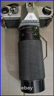 Vintage Pentax K1000 35mm Camera with 200MM Lens-FREE SHIPPING
