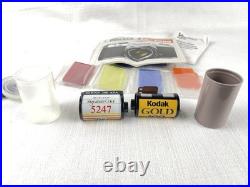 Vintage Pentax K1000 35mm Film Camera Kit With Multiple Lenses, Flash, Case Bundle