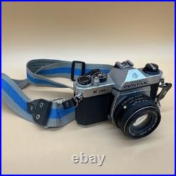 Vintage Pentax K1000 35mm Film Camera w Asahi Pentax M 50mm Lens Hong Kong