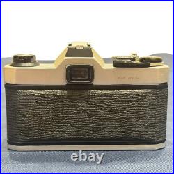 Vintage Pentax K1000 35mm film Camera with 50mm f/2.0 lens +Flashes Clean Tested