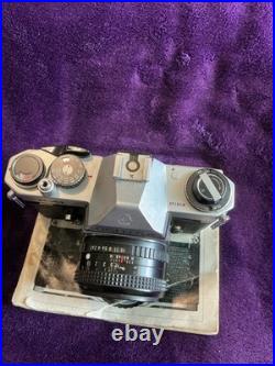 Vintage Pentax KM SLR Camera with Lens, Strap And Manual