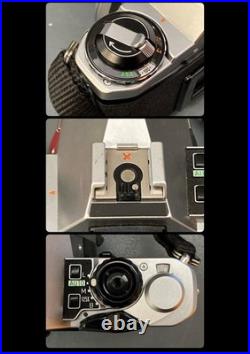 Vintage Pentax ME Super 35mm SLR Camera with 35mm, 50mm, 135mm Lenses, Flash READ