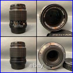 Vintage Pentax ME Super 35mm SLR Camera with 35mm, 50mm, 135mm Lenses, Flash READ