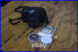 Vintage Pentax ME Super 35mm SLR Film Camera Japan SMC 50mm f/1.4 Lens Hoya UV