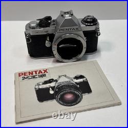 Vintage Pentax ME Super SLR Camera with Lens, Flash & Bag Tested Please Read