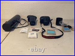 Vintage Pentax Program Plus 35mm SLR Camera Bundle Tokina 35-200mm Lens Kalt UV Vintage Pentax Program Plus 35mm SLR Camera Bundle Tokina 35-200mm Lens Kalt UV