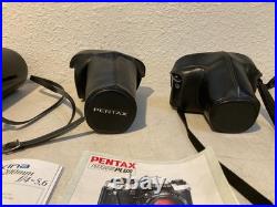 Vintage Pentax Program Plus 35mm SLR Camera Bundle Tokina 35-200mm Lens Kalt UV Vintage Pentax Program Plus 35mm SLR Camera Bundle Tokina 35-200mm Lens Kalt UV