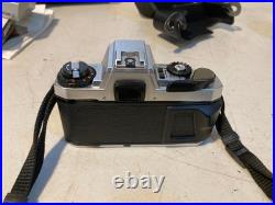 Vintage Pentax Program Plus 35mm SLR Camera Bundle Tokina 35-200mm Lens Kalt UV