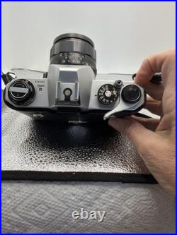 Vintage Pentax Spotmatic SP II (Asahi) Camera 35mm With 3 Lens & Carrying Case