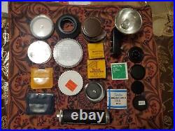 Vintage Photography Camera Lens Accessory Lot Old House Estate