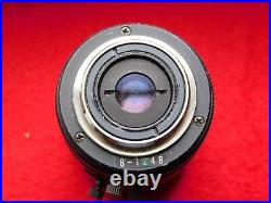 Vintage Photography Film Camera Zoom Lens Cs Mount F1.4 3-8mm