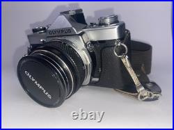 Vintage Photography Lot Olympus OM-1 35 MM Camera With Lens Case 1970s Rare