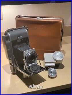 Vintage Polaroid 110A Rangefinder Camera Rodenstock-Ysarex 4.7 127mm Lens