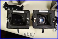 Vintage Polaroid CU-5 Land Camera, includes 3 lens, 5 lens, part of dental