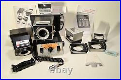 Vintage Polaroid CU-5 Land Camera, includes 3 lens, 5 lens, part of dental