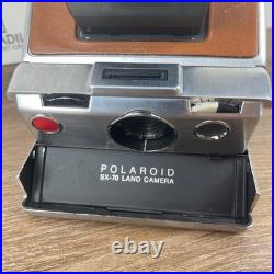 Vintage Polaroid SX-70 Land Camera Instant Film Folding SLR Camera WORKS