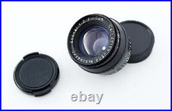 Vintage Portrait Black Jupiter 8 2/50mm M39 FED Zorki Leica RF Lens L39 Sonnar