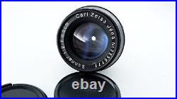 Vintage Portrait Black Jupiter 8 2/50mm M39 FED Zorki Leica RF Lens L39 Sonnar