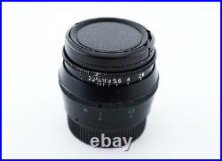 Vintage Portrait Black Jupiter 8 2/50mm M39 FED Zorki Leica RF Lens L39 Sonnar