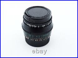 Vintage Portrait Black Jupiter 8 2/50mm M39 FED Zorki Leica RF Lens L39 Sonnar