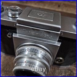 Vintage Praktica 35mm Camera Tessar Carl Zeiss Jena Lens 13.5 5cm Rare