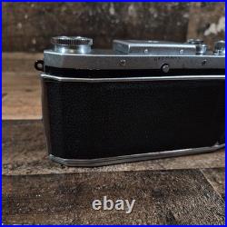 Vintage Praktica 35mm Camera Tessar Carl Zeiss Jena Lens 13.5 5cm Rare