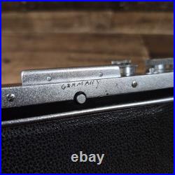 Vintage Praktica 35mm Camera Tessar Carl Zeiss Jena Lens 13.5 5cm Rare