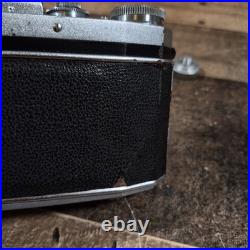 Vintage Praktica 35mm Camera Tessar Carl Zeiss Jena Lens 13.5 5cm Rare