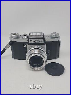 Vintage Praktica FX 2 WLF Waist Level Camera Westanar 12.8/50 Lens German