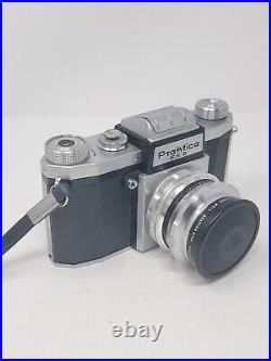 Vintage Praktica FX 2 WLF Waist Level Camera Westanar 12.8/50 Lens German