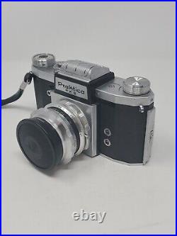 Vintage Praktica FX 2 WLF Waist Level Camera Westanar 12.8/50 Lens German