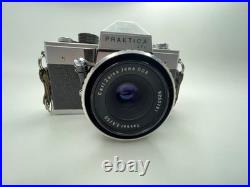Vintage Praktica LTL 35mm SLR Film Camera with Carl Zeiss Jena 50mm Lens