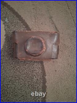 Vintage Praktiflex FX 35mm Film Camera Germany Practicar Lens Leather Case