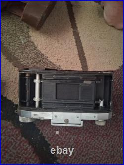 Vintage Praktiflex FX 35mm Film Camera Germany Practicar Lens Leather Case