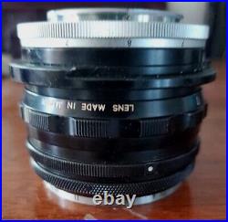 Vintage RARE Nikkor 35mm f3.5 perspective control lens Nippon Kogaku No. 104275