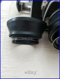 Vintage Rapid Omega Camera With Koni-Omega Hexanon 13.5 Lens 90 mm