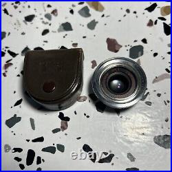 Vintage Rare Contaflex M 11 Pro-Tessar Camera Lens #4069506 & Case Zeiss Ikon