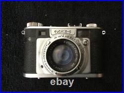 Vintage Rare Futura S 35mm Camera withEvar 50mm F2 & Elor 90MM Lens