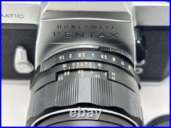 Vintage Rare Honeywell Pentax SPII 35mm Camera with 50 mm f1.4 lens TESTED
