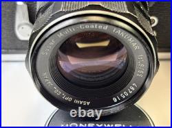 Vintage Rare Honeywell Pentax SPII 35mm Camera with two lenses