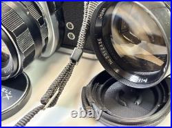 Vintage Rare Honeywell Pentax SPII 35mm Camera with two lenses