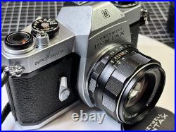 Vintage Rare Honeywell Pentax SPII 35mm Camera with two lenses