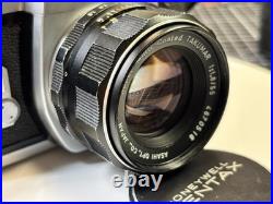 Vintage Rare Honeywell Pentax SPII 35mm Camera with two lenses