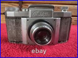 Vintage Rare WWII Praktiflex 1st Gen SLR Camera Victar 2.9/50mm Low Serial 17869 Vintage Rare WWII Praktiflex 1st Gen SLR Camera Victar 2.9/50mm Low Serial 17869