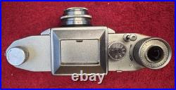 Vintage Rare WWII Praktiflex 1st Gen SLR Camera Victar 2.9/50mm Low Serial 17869 Vintage Rare WWII Praktiflex 1st Gen SLR Camera Victar 2.9/50mm Low Serial 17869