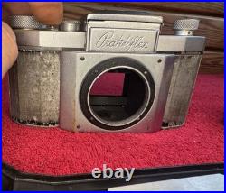 Vintage Rare WWII Praktiflex 1st Gen SLR Camera Victar 2.9/50mm Low Serial 17869 Vintage Rare WWII Praktiflex 1st Gen SLR Camera Victar 2.9/50mm Low Serial 17869
