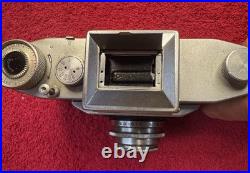 Vintage Rare WWII Praktiflex 1st Gen SLR Camera Victar 2.9/50mm Low Serial 17869